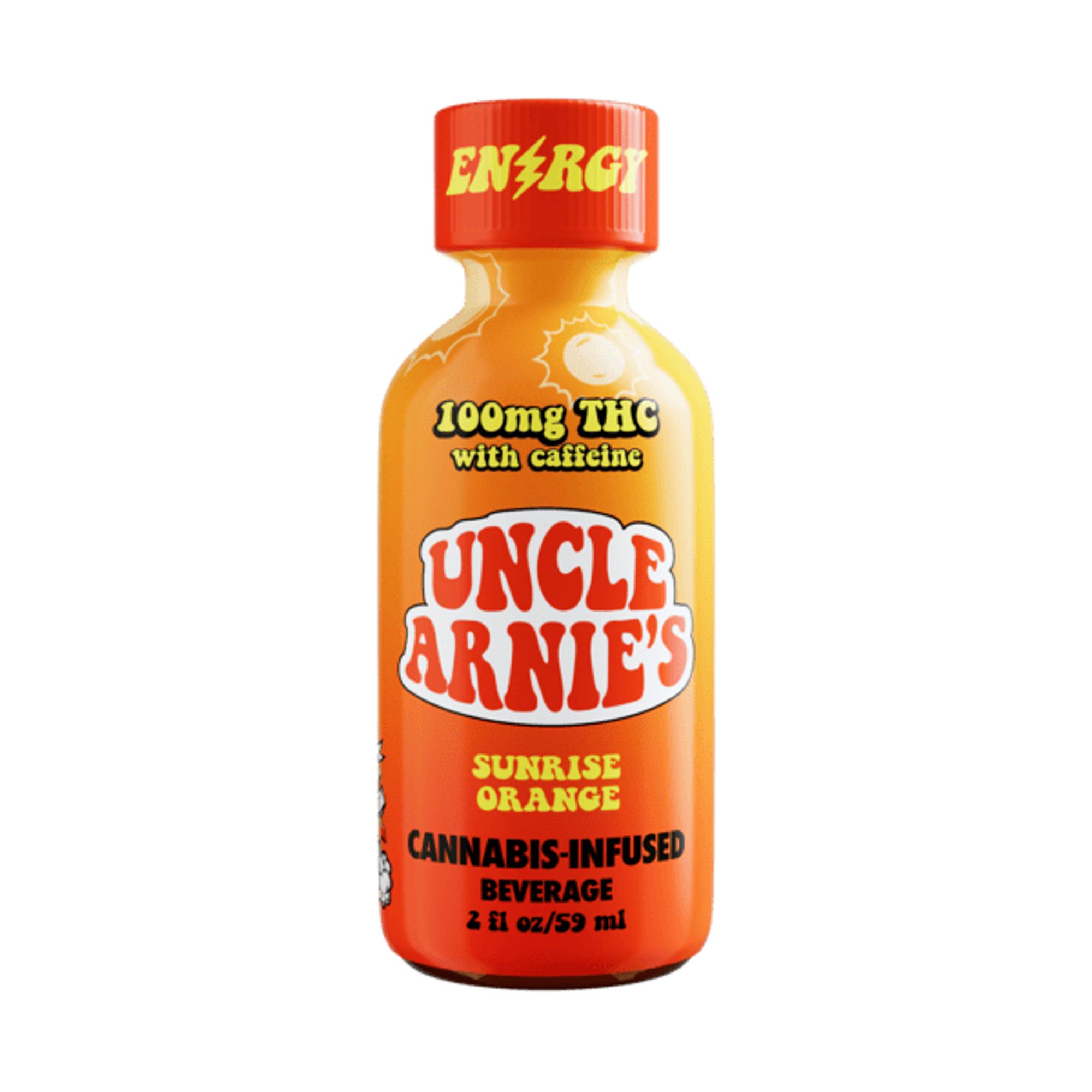 UNCLE ARNIES - THC SHOT - SUNRISE ORANGE - 100MG